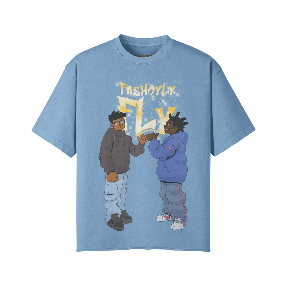 FasholyFly GUYZ | 280GSM [Raw Hem]
