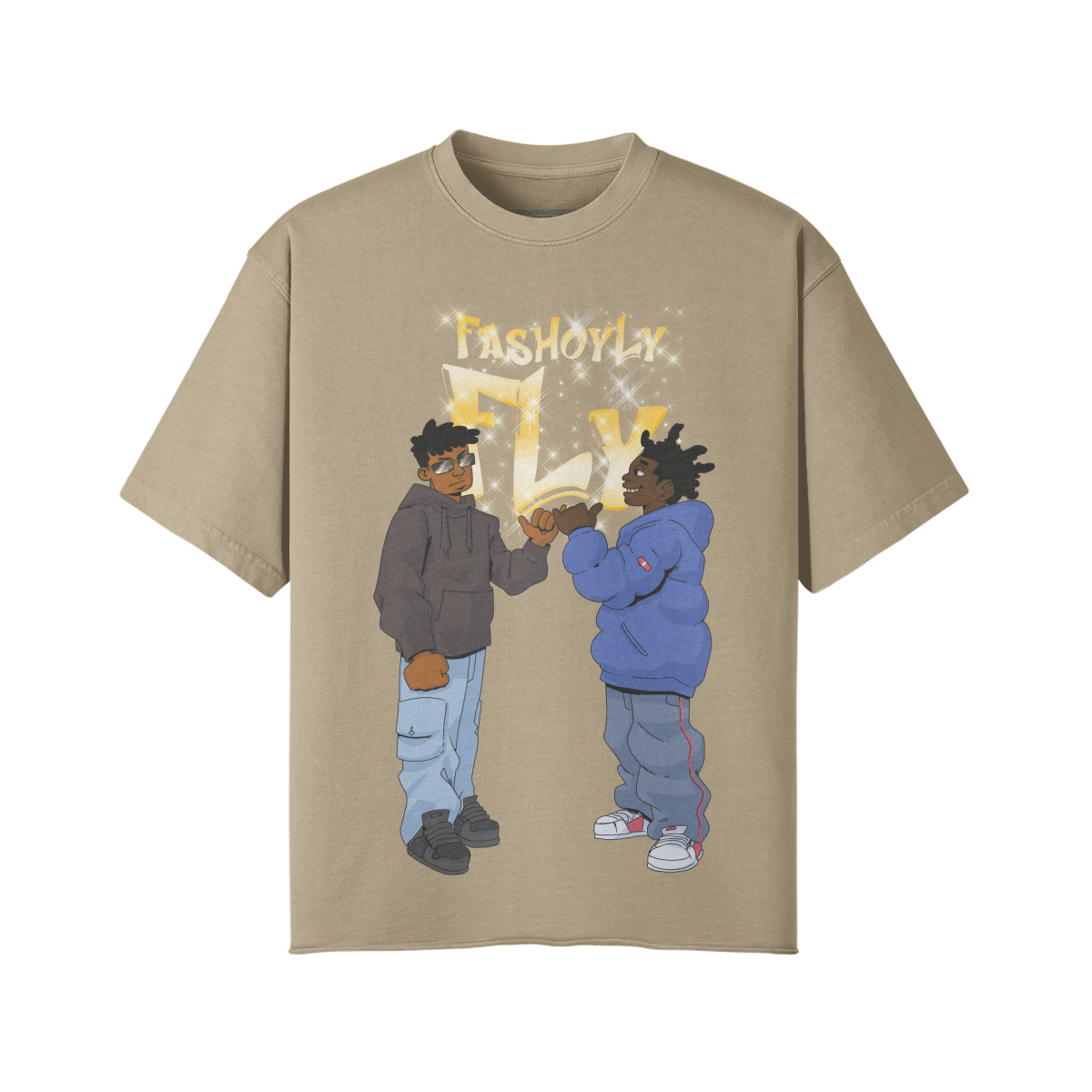 FasholyFly GUYZ | 280GSM [Raw Hem]