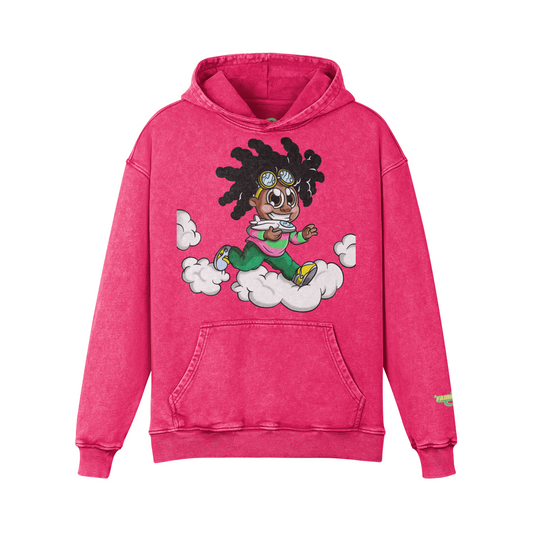 Filmore Fly! Heavyweight Faded Hoodie | 440GSM
